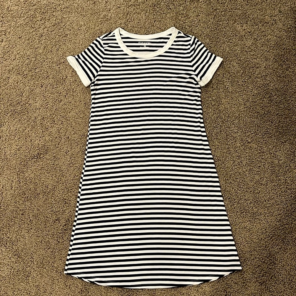 Maurice’s Navy Striped Cover-Up / Dress - XS